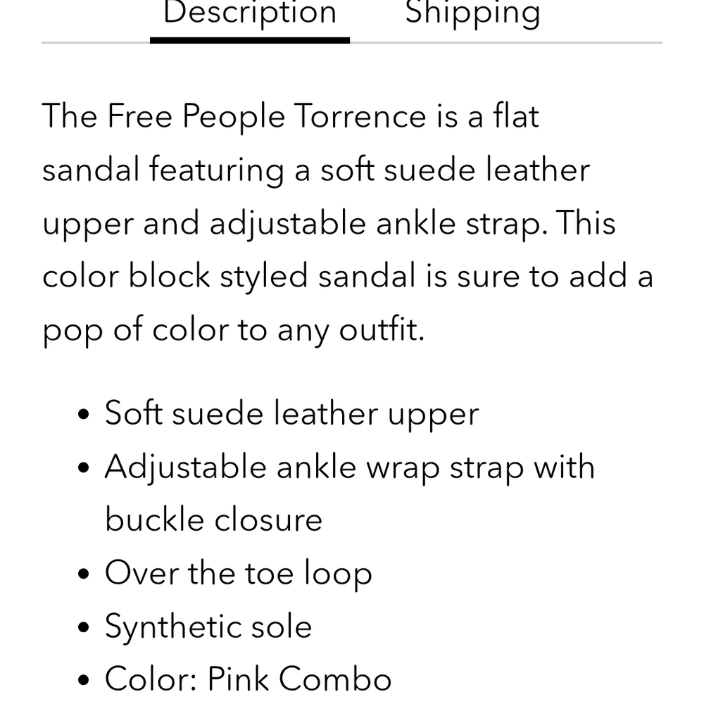 NWOT Free People Torrence Minimalist Sandals‎ - Picture 3 of 11